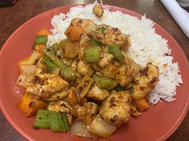 spicy house 202007 spicy chicken on rice