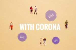with corona