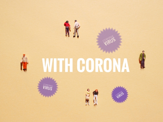 with corona