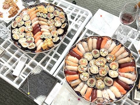 home party 202210 sushi