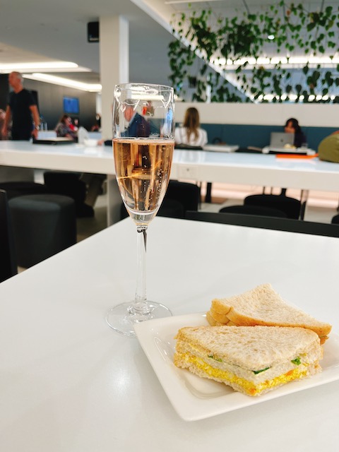 air nz lounge 202302 auckland food